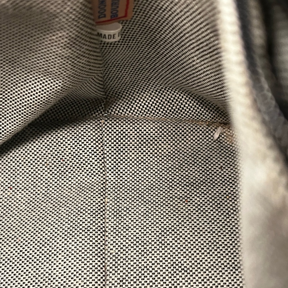 Vintage Dooney & Bourke Black Monogram Canvas Boston Bag - Picture 7 of 10